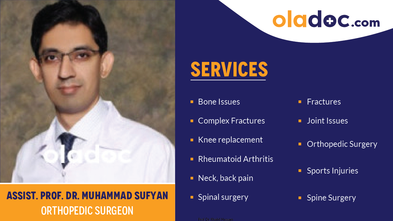 Services provided by Dr.Muhammad Sufyan
